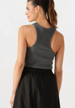 CO'COUTURE grijze co'couture top saharacc embroidery tank top><noscript><img width=