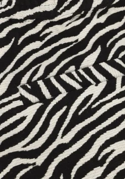 grijze colourful rebel broeken florence zebra jacquard short