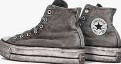 CONVERSE grijze hoge sneakers chuck taylor all star lift hi><noscript><img width=