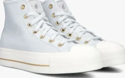 CONVERSE grijze hoge sneakers chuck taylor lift hi barely>DAMES Sneakers