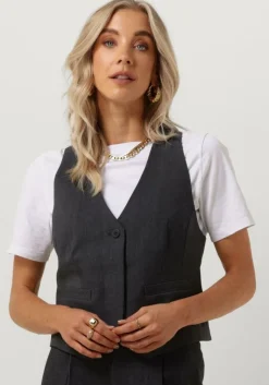 COPENHAGEN MUSE grijze gilet cmtailor-waistcoat>DAMES Gilets|Blazers