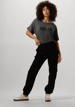 DEBLON SPORTS grijze t-shirt viola top short sleeve>DAMES Tops & T-Shirts