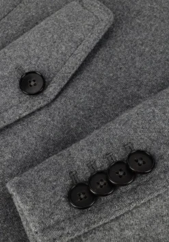 DRYKORN grijze mantel harleston><noscript><img width=