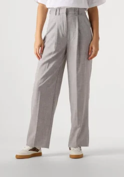 EDITED grijze pantalon kaj trousers>DAMES Broeken