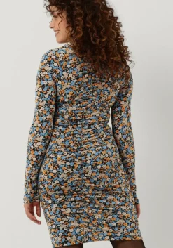 ENVII grijze mini jurk enmacro ls dress aop 6921><noscript><img width=