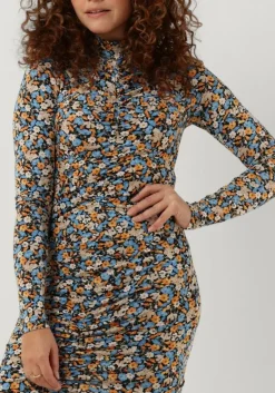 ENVII grijze mini jurk enmacro ls dress aop 6921><noscript><img width=