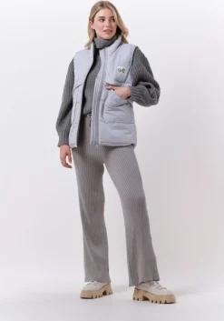 ESMÉ STUDIOS grijze esmé studios coltrui hope roll neck loose knit>DAMES Truien & Vesten