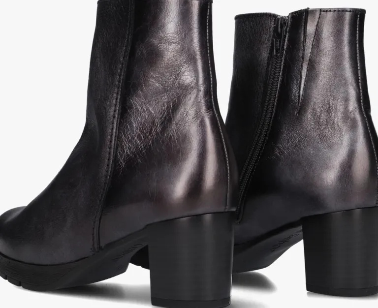 GABOR grijze enkellaarsjes 071>DAMES Enkellaarsjes