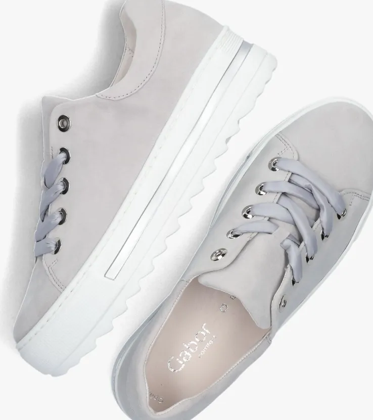 grijze gabor lage sneakers 496