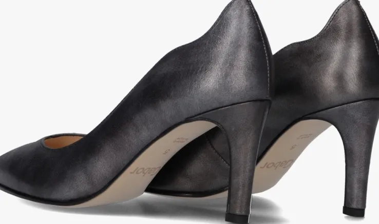 grijze gabor pumps 381