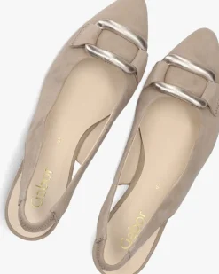 grijze gabor slingbacks 521
