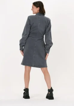 GESTUZ grijze mini jurk glendagz short dress><noscript><img width=