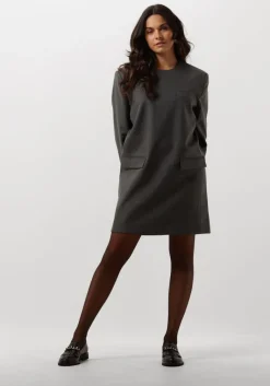 GESTUZ grijze mini jurk paulagz melange blazer dress><noscript><img width=