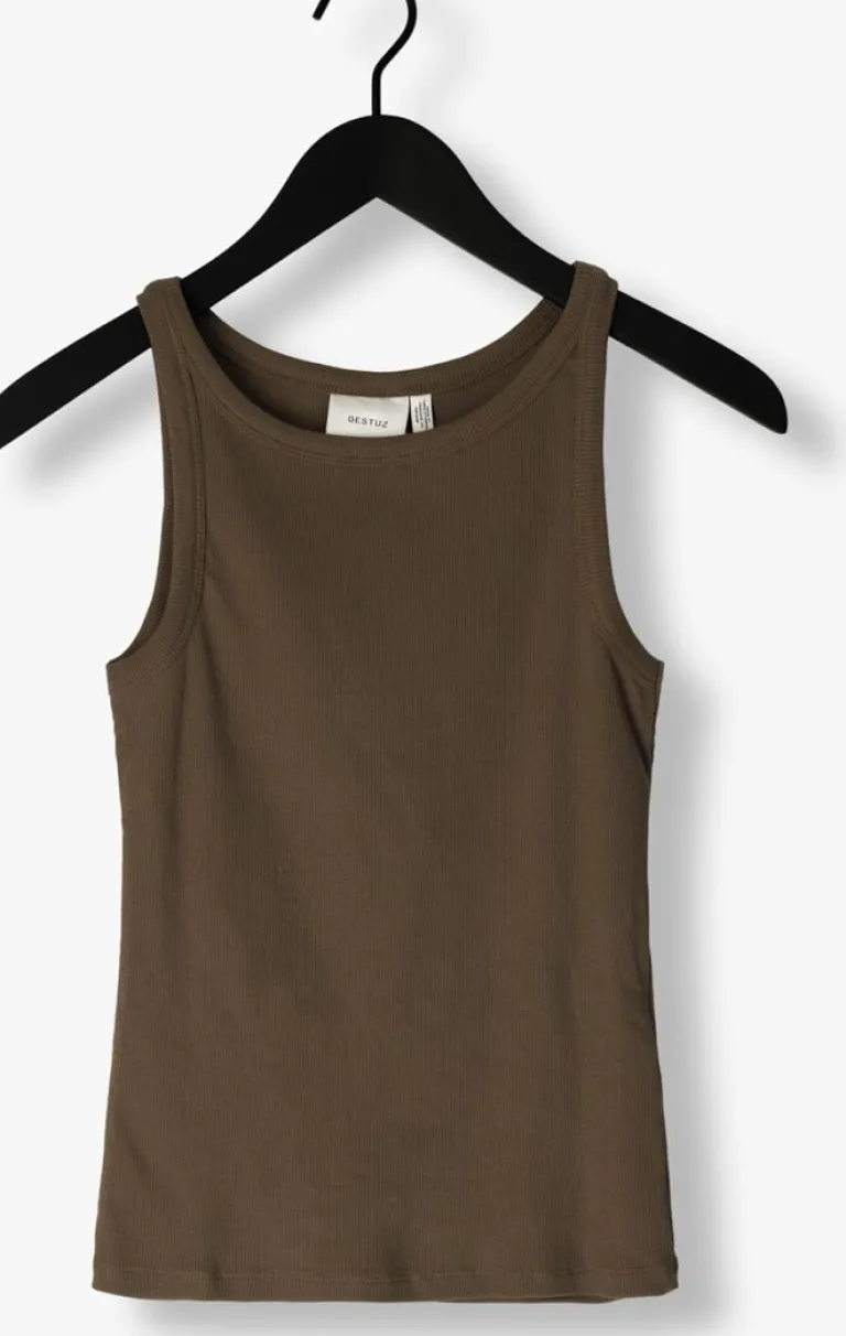 GESTUZ grijze top drewgz sl top>DAMES Tops & T-Shirts