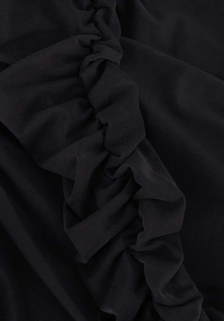 GESTUZ grijze top messigz offshoulder>DAMES Tops & T-Shirts