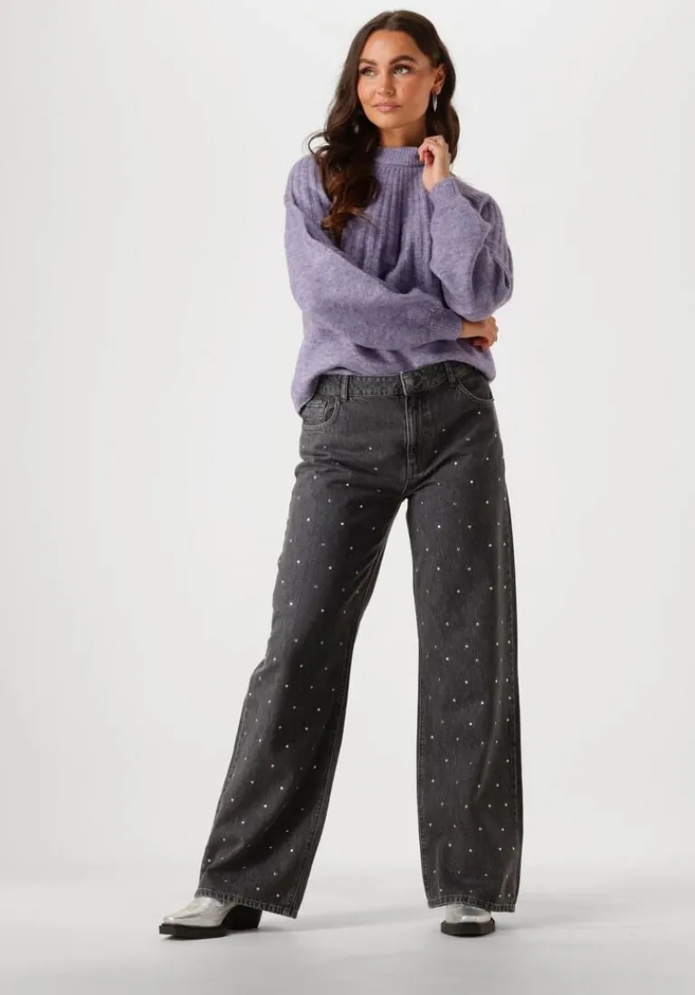 HARPER & YVE grijze straight leg jeans yve-pa>DAMES Jeans