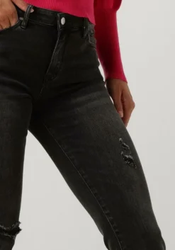 JANICE grijze mom jeans mom jeans cooper destroyed><noscript><img width=