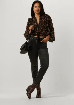 JANICE grijze mom jeans mom jeans cooper destroyed><noscript><img width=