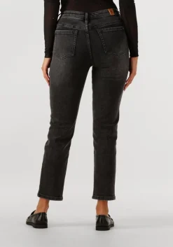 grijze janice straight leg jeans cooper