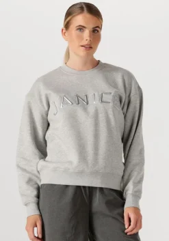JANICE grijze sweater andy>DAMES Truien & Vesten