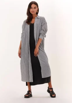 JUST FEMALE grijze midi jurk ocean shirt dress><noscript><img width=
