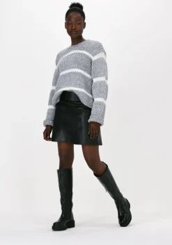 JUST FEMALE grijze trui roma knit><noscript><img width=