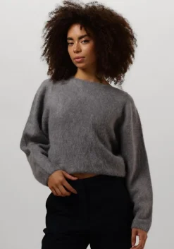 KNIT-TED grijze trui amanda pullover>DAMES Truien & Vesten