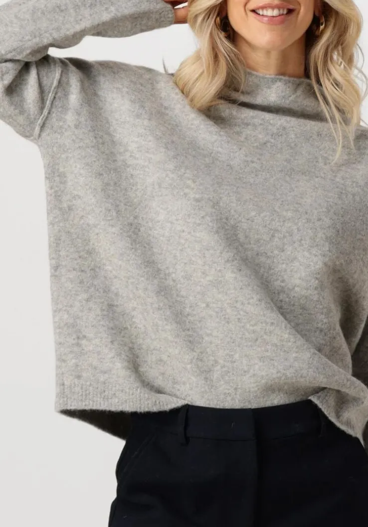 grijze knit-ted trui kim