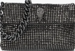 KURT GEIGER LONDON grijze schoudertas sm party shoulder>DAMES Schoudertassen