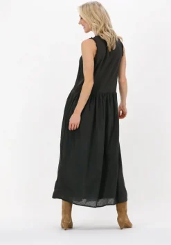 grijze leon & harper midi jurk respect tc160 brode