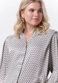 LEVETE ROOM grijze blouses lr-vida 3 shirt><noscript><img width=