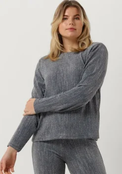 LEVETE ROOM grijze blouses lr-warren 3 blouse>DAMES Co-Ord Sets|Blouses