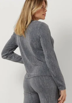 LEVETE ROOM grijze blouses lr-warren 3 blouse><noscript><img width=