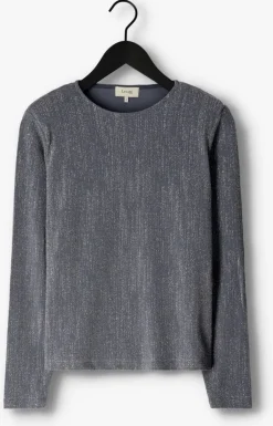 LEVETE ROOM grijze blouses lr-warren 3 blouse><noscript><img width=