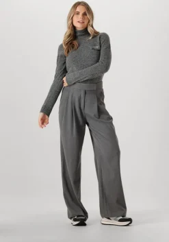 LIU JO grijze coltrui 3.0 maglia chiusa m/l>DAMES Truien & Vesten