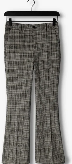 LIU JO grijze pantalon pantalone zampa jacquard><noscript><img width=