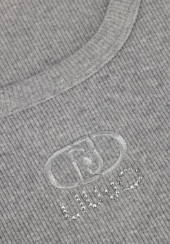 LIU JO grijze top tank top logo><noscript><img width=