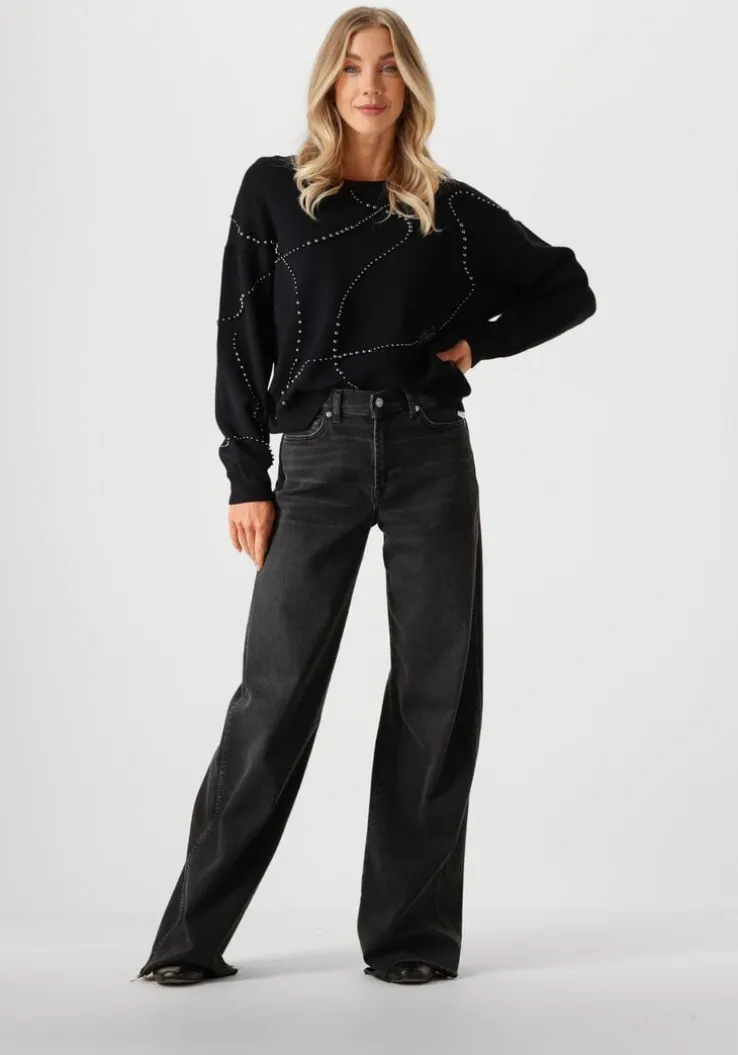 grijze liu jo trui ecs maglia chiusa m/l 3