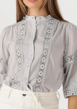LOLLYS LAUNDRY grijze blouses junell shirt ls><noscript><img width=
