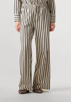 LOLLYS LAUNDRY grijze wijde broek ritall pants>DAMES Co-Ord Sets|Broeken