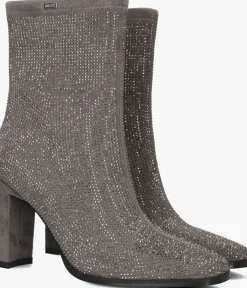 grijze mexx enkellaarsjes mandy