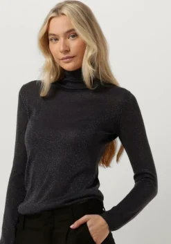 grijze minus coltrui lania roll neck knit pullover