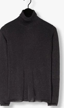 grijze minus coltrui lania roll neck knit pullover