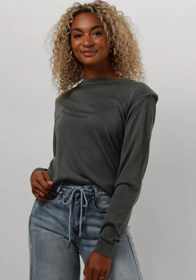 MINUS grijze trui mekira knit pullover>DAMES Truien & Vesten