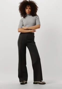 grijze minus wijde broek marcia wide leg pant