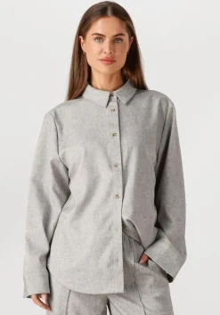 MODSTRÖM grijze modström blouses kalemmd overshirt>DAMES Co-Ord Sets|Blouses