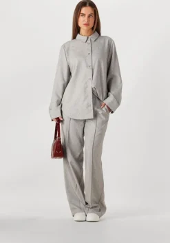 MODSTRÖM grijze modström blouses kalemmd overshirt>DAMES Co-Ord Sets|Blouses