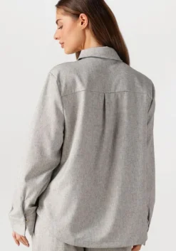 MODSTRÖM grijze modström blouses kalemmd overshirt><noscript><img width=