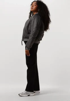 grijze modström jack jeromomd bomber jacket