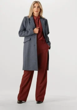 MODSTRÖM grijze modström mantel pamela coat>DAMES Jassen